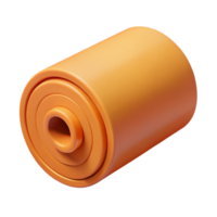 playful enchanting Roll of insulation material NO BACKGROUND with Transparent Background. exclusive png