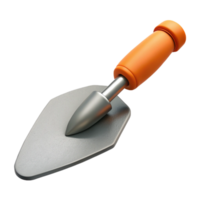 standout modern Trowel with concrete residue NO BACKGROUND with Transparent Background. precision png