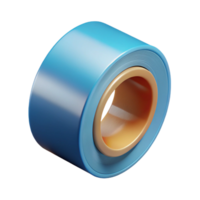 exquisite nostalgic classic Roll of duct tape NO BACKGROUND with Transparent Background. original png