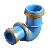 memorable abstract Plumbing pipe fitting NO BACKGROUND with Transparent Background. top-tier png
