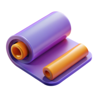 sumptuous avant-garde Roll of wallpaper NO BACKGROUND with Transparent Background. 8K png