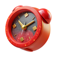 magnificent contemporary Rotating Red Clock Timelapse Cutout Element original png