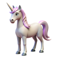 fascinating dramatic abstract Unicorn, mythical horse, single horn, NO BACKGROUND with Transparent Background. original png