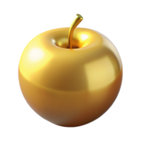 spectacular ethereal renaissance Golden Apple of Discord, Trojan War, NO BACKGROUND with Transparent Background. expertly shot png