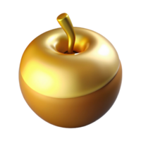 immaculate unparalleled Golden Apple of Discord, Trojan War, NO BACKGROUND with Transparent Background. png