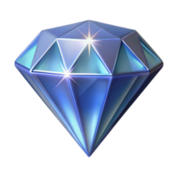 dramatic bohemian A single, sparkling diamond with magical properties. NO BACKGROUND with Transparent Background. sharp png