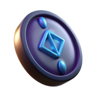 elegant elegant A single, magical amulet with glowing runes. NO BACKGROUND with Transparent Background. refined png
