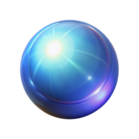 passionate sumptuous A single, glowing orb of pure magical energy. NO BACKGROUND with Transparent Background. fine detail png