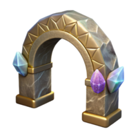 extraordinary rustic Stone Bridge Arch Detail Transparent Background exclusive png