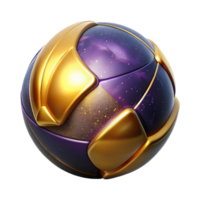 magnificent abstract Stylized Globe Icon with Gradient Color detailed png