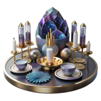 magnificent classic Table Setting Symmetrical Placement Transparent professional png