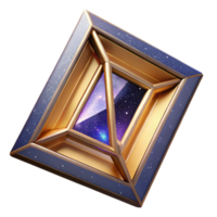 extraordinary abstract Ames Window Illusion Rotating Trapezoid Shape Isolated original png