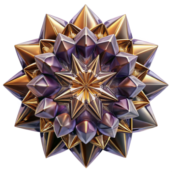 élégant abstrait angulaire kaléidoscope conception transparent Contexte élément authentique png