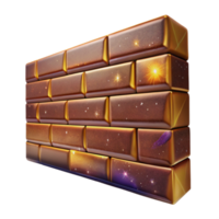 dramatic abstract Cafe Wall Illusion Brick Pattern Tilted Perspective Isolated exclusive png