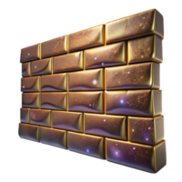 extraordinary artistic Cafe Wall Illusion Brick Pattern Tilted Perspective Isolated authentic png