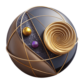 meraviglioso rustico fibonacci sequenza visualizzazione con puntini ritagliare originale png