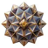 wonderful classic Geometric Kaleidoscope Tile Transparent Background authentic png