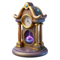 stunning minimalist Grandfather Clock Chiming Cutout original png