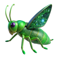 impressive traditional Green Grasshopper Side View Isolated Transparent exclusive png