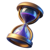 extraordinary contemporary Hourglass Empty Top View Cutout Element high quality png