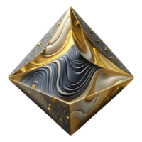 serene abstract Illusory Contour Subjective Triangle Shape White Background Cutout high resolution png