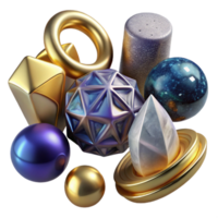 wonderful rustic Impossible Object Collection Various Designs Line Art Transparent Background png