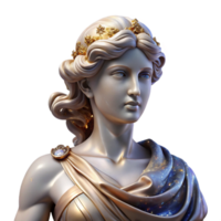elegant classic Marble Statue Female Figure Classical Drapery Transparent original png