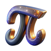 impressive artistic Mathematical Symbol Pi Cutout Element genuine png
