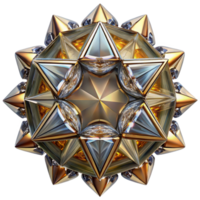 magnificent artistic Mirrored Kaleidoscope Reflection Cutout Transparent Background exclusive png