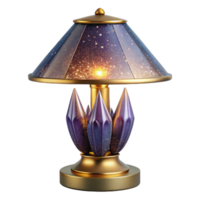 wonderful artistic Modern Table Lamp Front View Transparent Background exclusive png