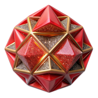 wonderful rustic Red Geometric Textile Pattern Transparent Background professional png