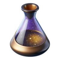 extraordinary creative Retro Laboratory Beaker Cutout with Liquid Inside exclusive png