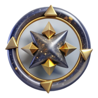 beautiful creative Rotating Arrows Illusion Circular Arrangement Directional Design Transparent Background png