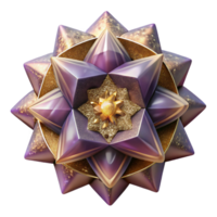 elegant traditional Soft Kaleidoscope Edges Transparent Background png