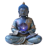 wonderful classic Stone Statue Sitting Buddha Front View Transparent high quality png