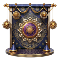 extraordinary traditional Tapestry Backdrop with Ornamental Pattern Transparent Background exclusive png