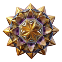 impressive artistic Tessellated Kaleidoscope Pattern Isolated Element premium png