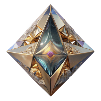 skön abstrakt triangel- kalejdoskop segmentet transparent bakgrund äkta png