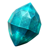 elegant traditional Turquoise Blue Gemstone Isolated Element authentic png
