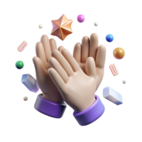 wonderful modern Applause Hands Clapping Transparent Background Cutout high resolution png