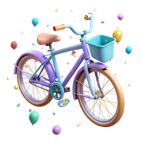 magnificent abstract Bicycle Transparent Background with Two Wheels original png