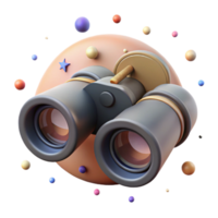 dramatic creative Binoculars Isolated with Wide Field of View professional png
