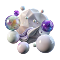 beautiful rustic Blowing Bubbles in Gentle Breeze Isolated original png
