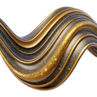 serene rustic Wavy Line Illusion Curved Lines Repeating Pattern Isolated original png