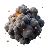 extraordinary creative Dark Gray Smoke Transparent Background high resolution png