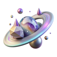 elegant rustic Distant Quasar Transparent Background with Jet Stream authentic png
