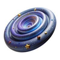 wonderful abstract Galaxy Spiral Arm Closeup Isolated on Transparent Background with Stars exclusive png