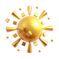 serene minimalist Golden Hour Sunlight Rays Cutout high resolution png