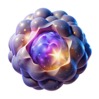 stunning creative Nebula with Bright Core Transparent Element png