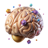 wonderful traditional Realistic Human Brain Top View Isolated original png